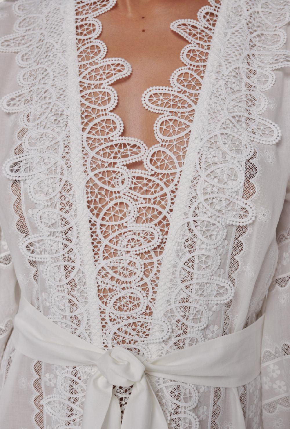 Waimari REBECCA KIMONO WHITE