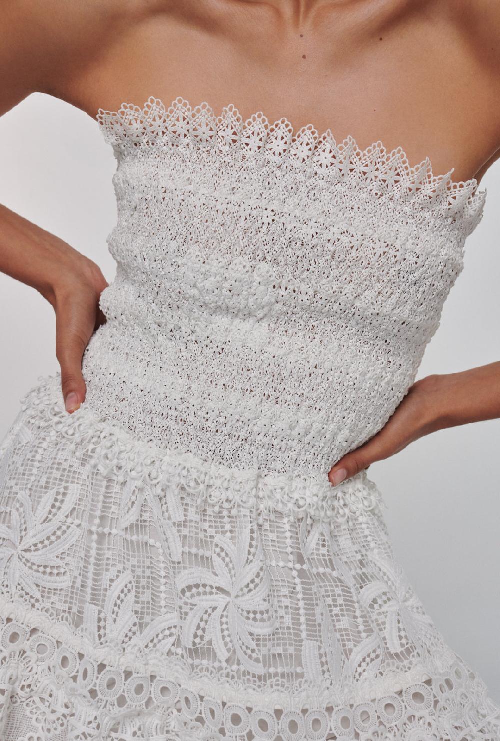 Waimari VALLARTA DRESS WHITE