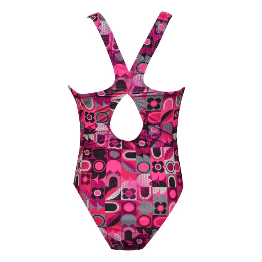 Wala Bañadores Ras Puzzle Casual Back Girl Swimsuit