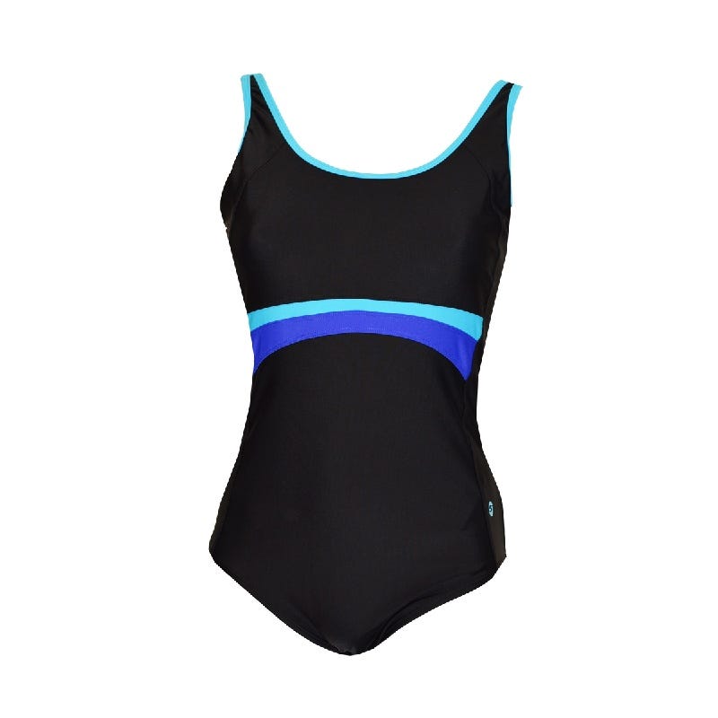 wala Bañadores Ras Swimsuit Spa Back Alma New Woman Black