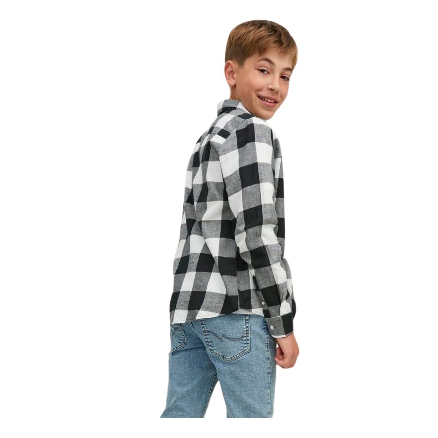 Wala Camisas Manga Larga Jack & Jones N.U. Jjegingham Twill Shirt L S Noos Jnr