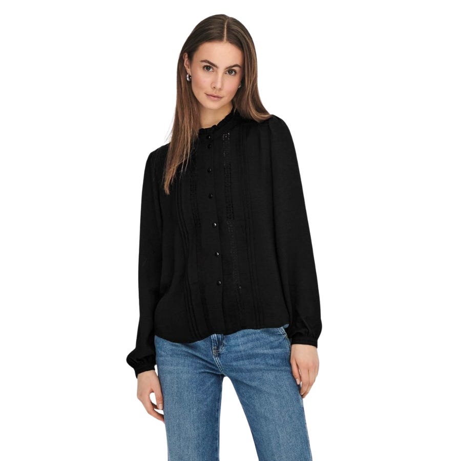 wala Camisas manga larga Jdy Jdyellis Life L S Lace Shirt Wvn Noos
