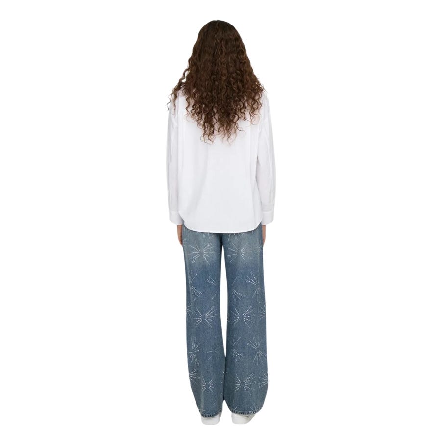 Wala Camisas Manga Larga Only Onlgitha Life Ls Studded Shirt Wvn