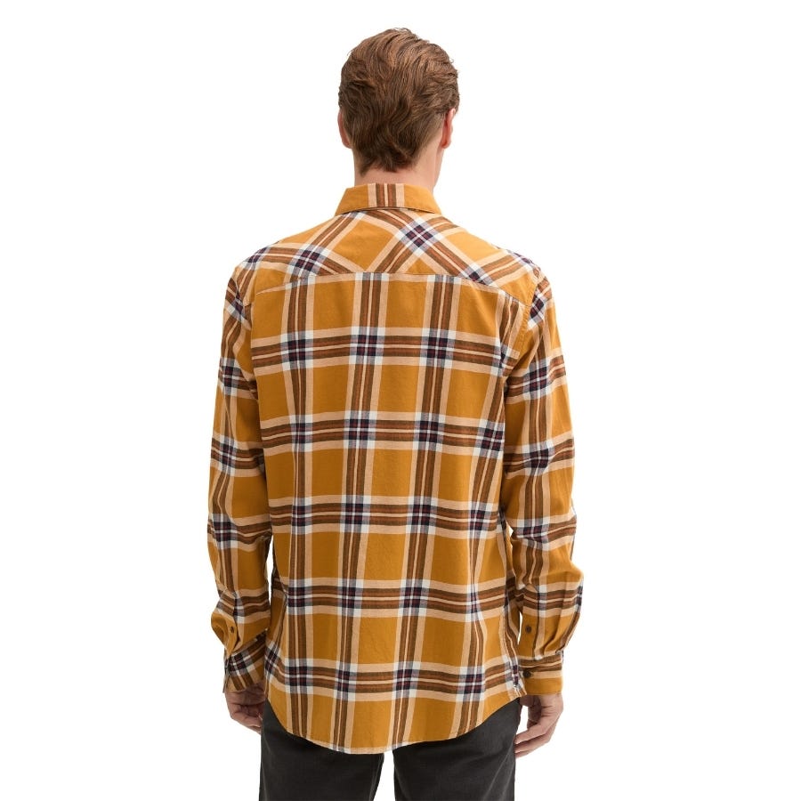 Wala Camisas Manga Larga Tom Tailor Checked Shirt Shirts Blouses