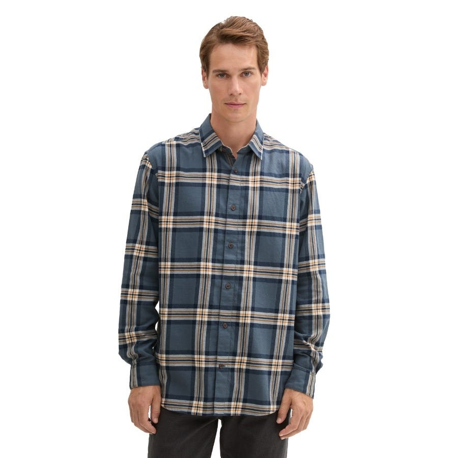 wala Camisas manga larga Tom tailor Checked Shirt Shirts Blouses