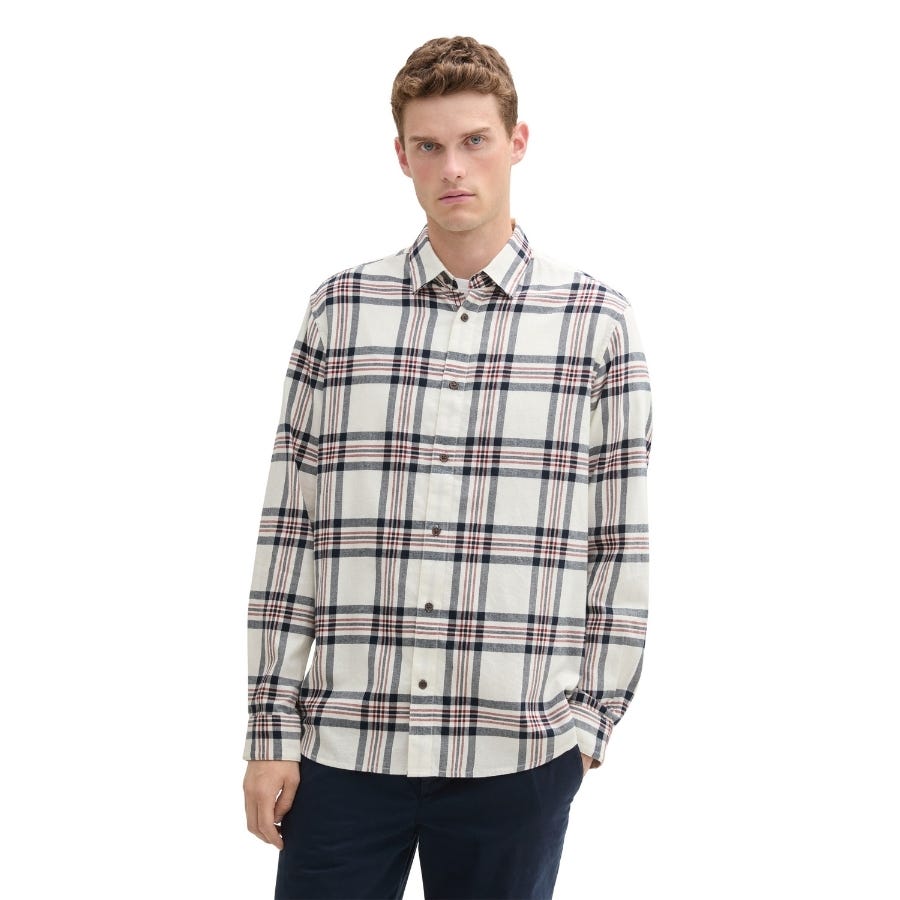 wala Camisas manga larga Tom tailor Checked Shirt Shirts Blouses