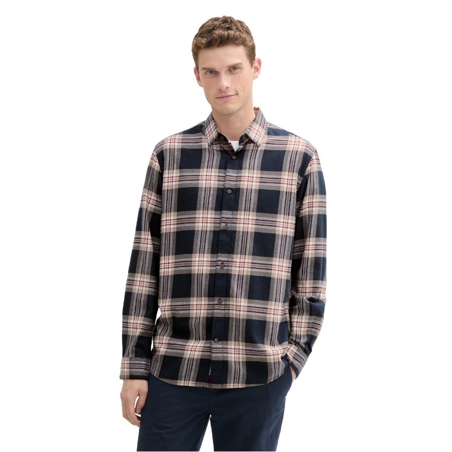 wala Camisas manga larga Tom tailor Checked Shirt Shirts Blouses
