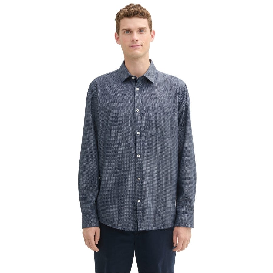 Wala Camisas Manga Larga Tom Tailor Structured Shirt Shirts Blouses