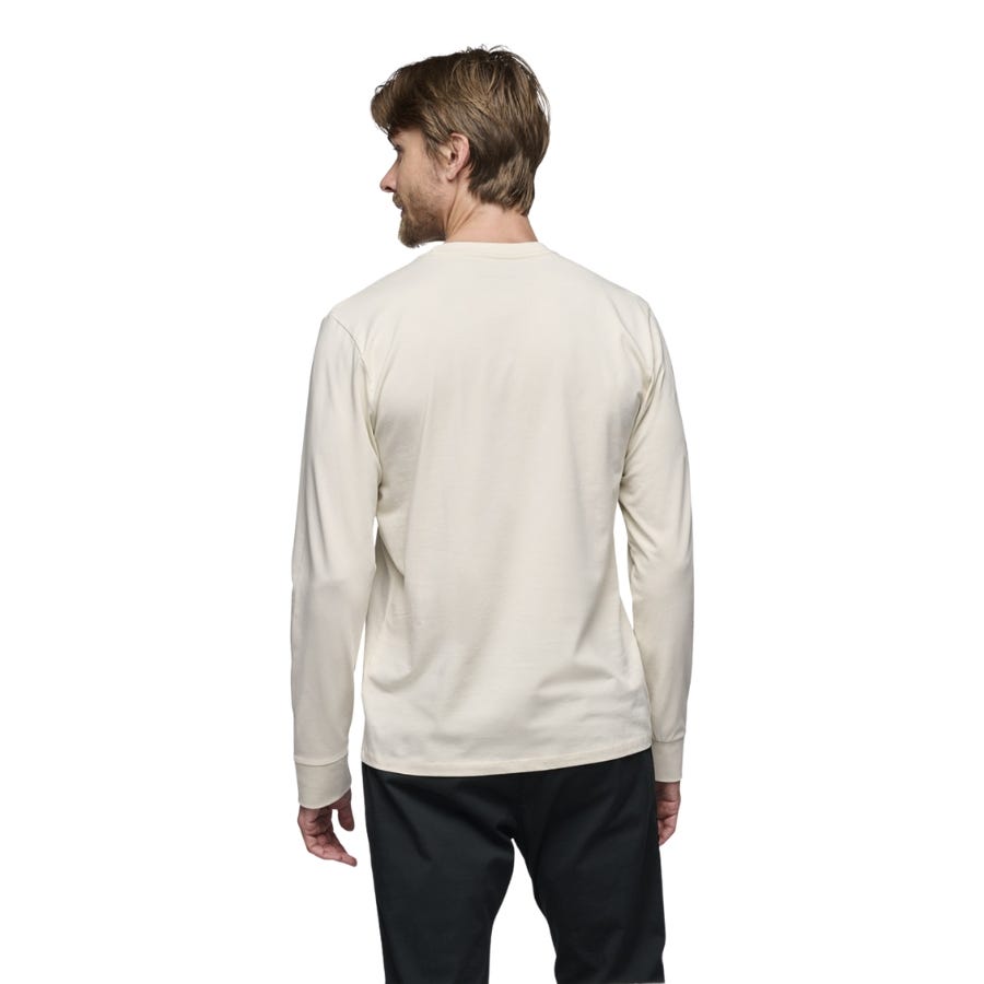 Wala Camisetas Manga Corta Black Diamond M Heritage Wordmark Ls Tee