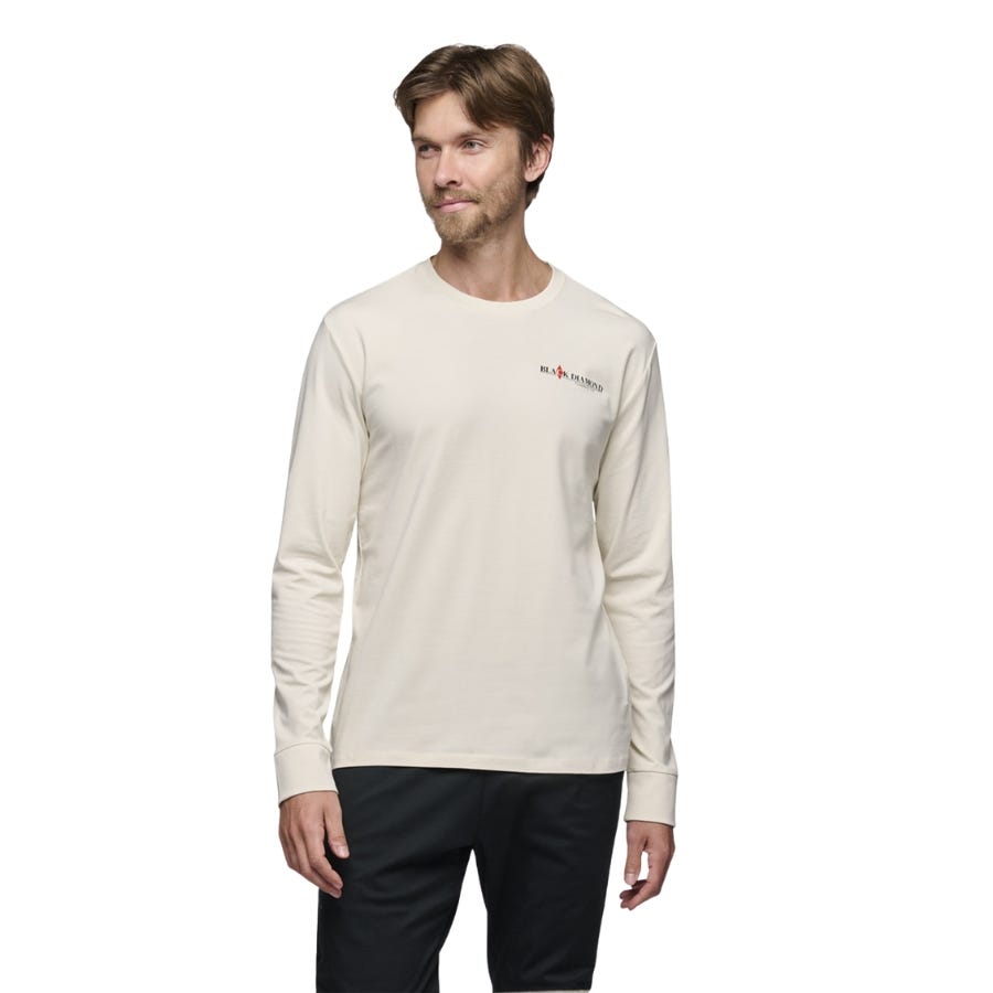 wala Camisetas manga corta Black diamond M Heritage Wordmark Ls Tee