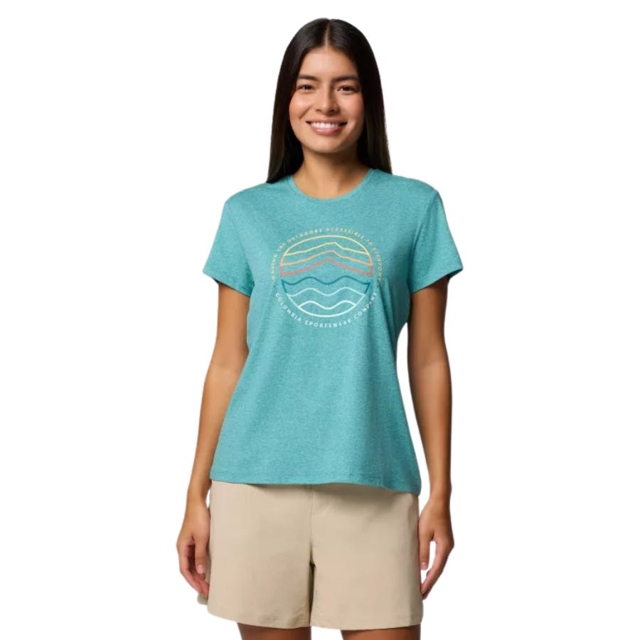 wala Camisetas manga corta Columbia Sloan Ridge™ Graphic SS Tee