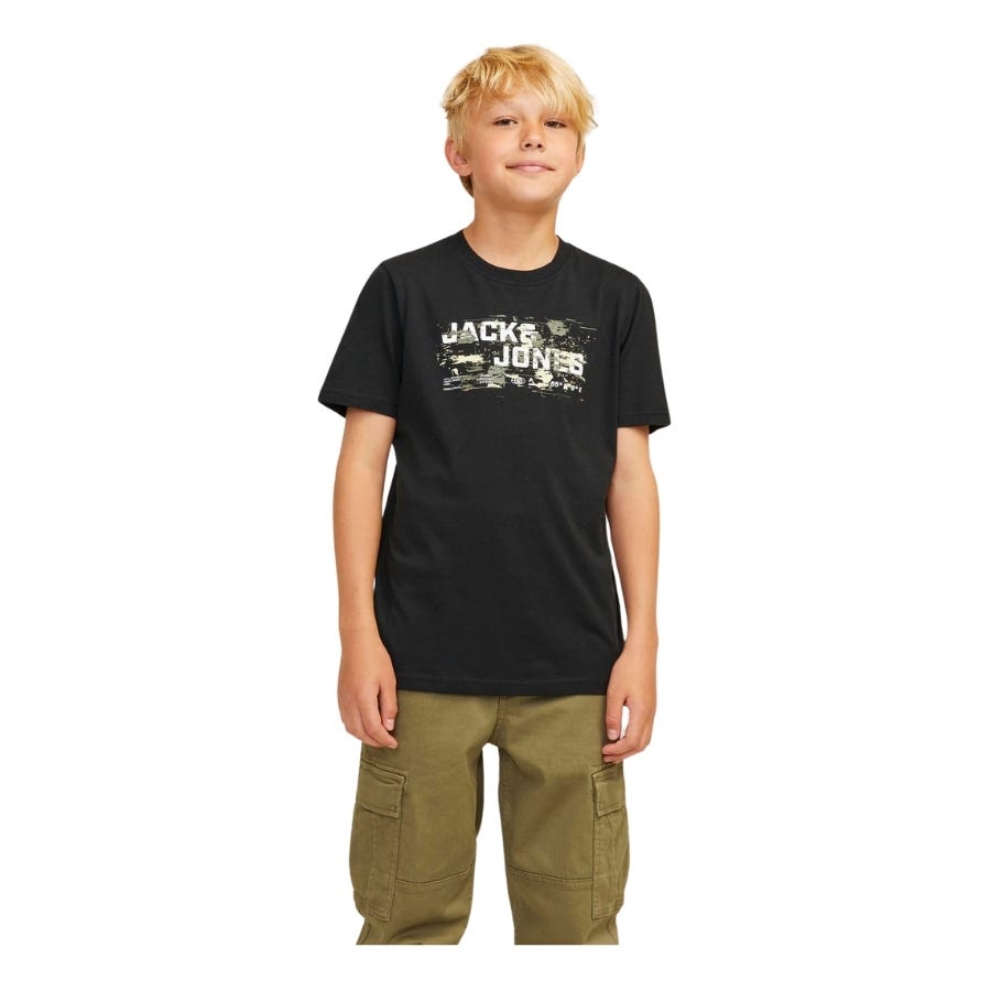 wala Camisetas manga corta Jack & jones Jcooutdoor Logo Tee Aw24 Ss Crew Sn Jnr