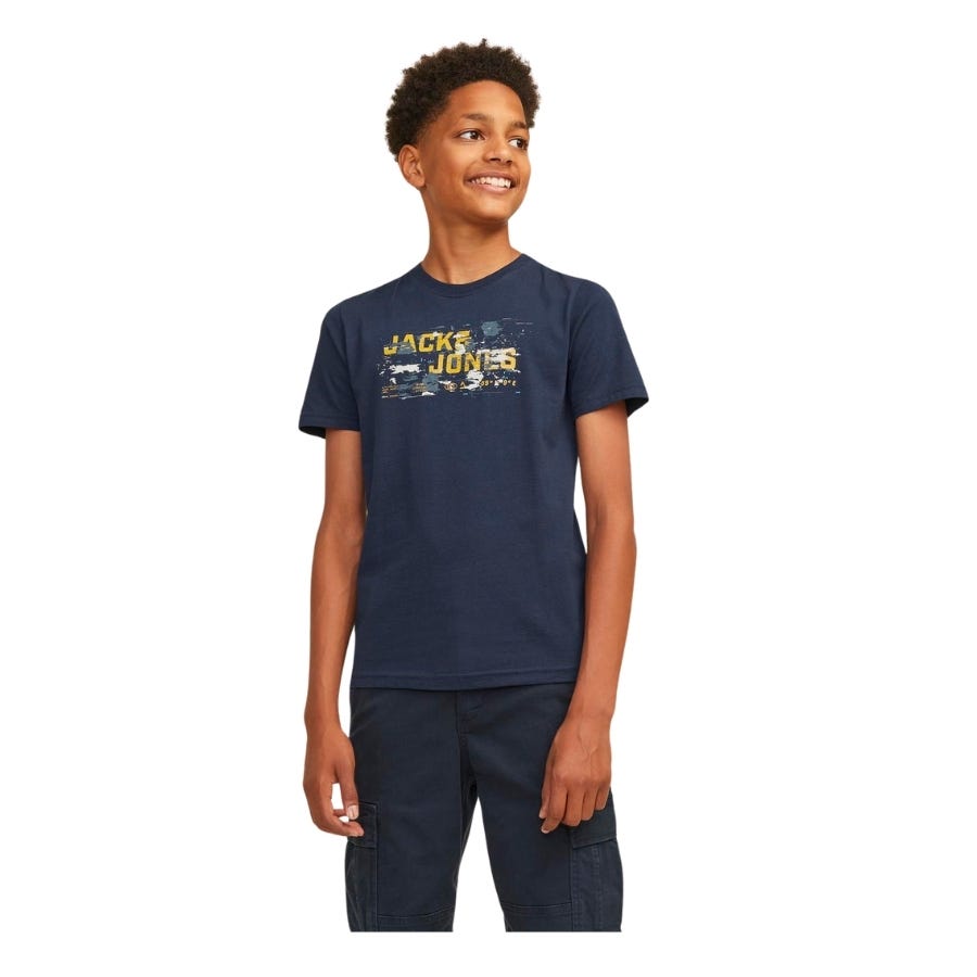 wala Camisetas manga corta Jack & jones Jcooutdoor Logo Tee Aw24 Ss Crew Sn Jnr