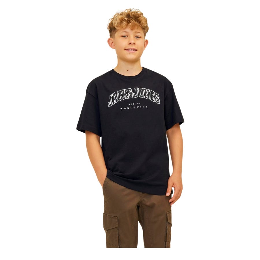 Wala Camisetas Manga Corta Jack & Jones Jjecaleb Varsity Tee Ss O-Neck Noos Jnr
