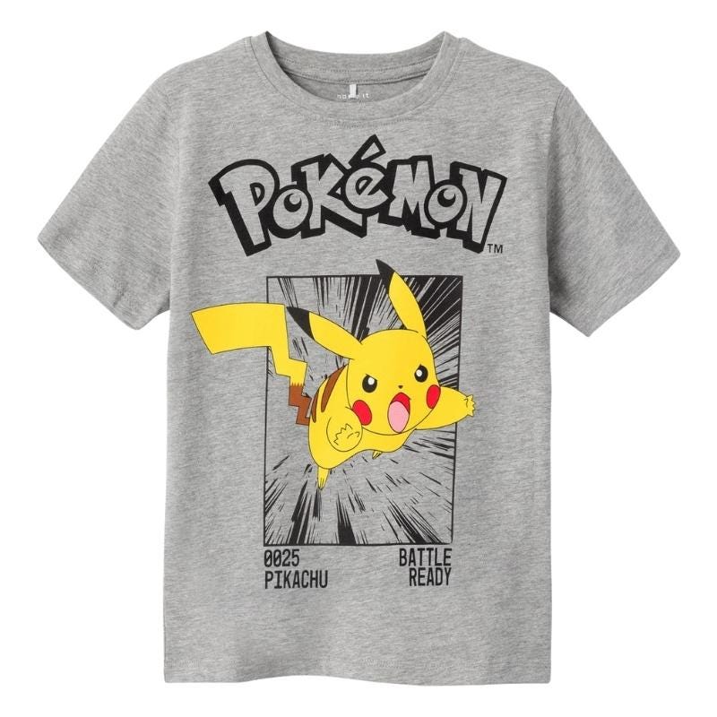 wala Camisetas manga corta Name-it N.U. Nkmnoisi Pokemon Ss Top Noos Bfu