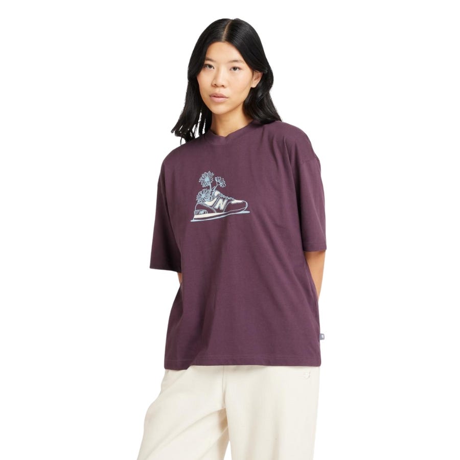 wala Camisetas manga corta New balance Oversized Flower T-Shirt