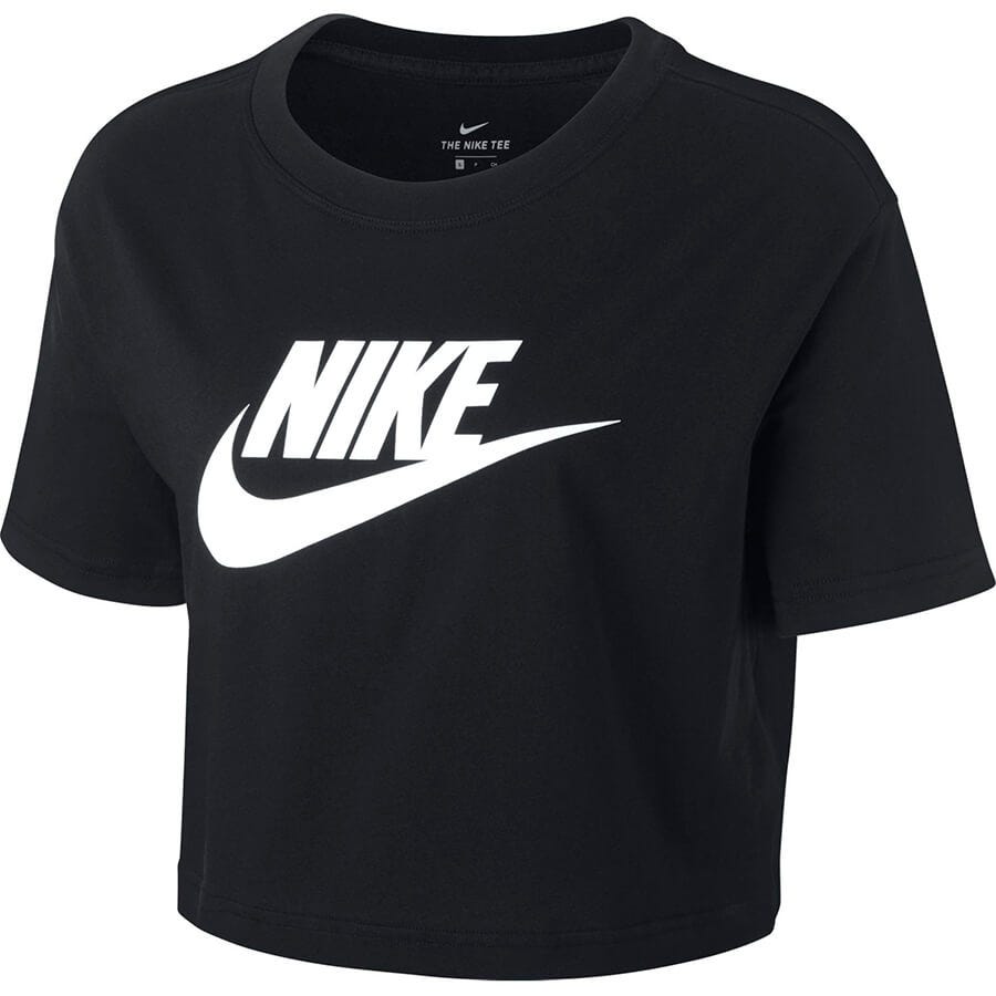 wala Camisetas manga corta Nike AA W Nsw Tee Essntl Crp Icn Ftra