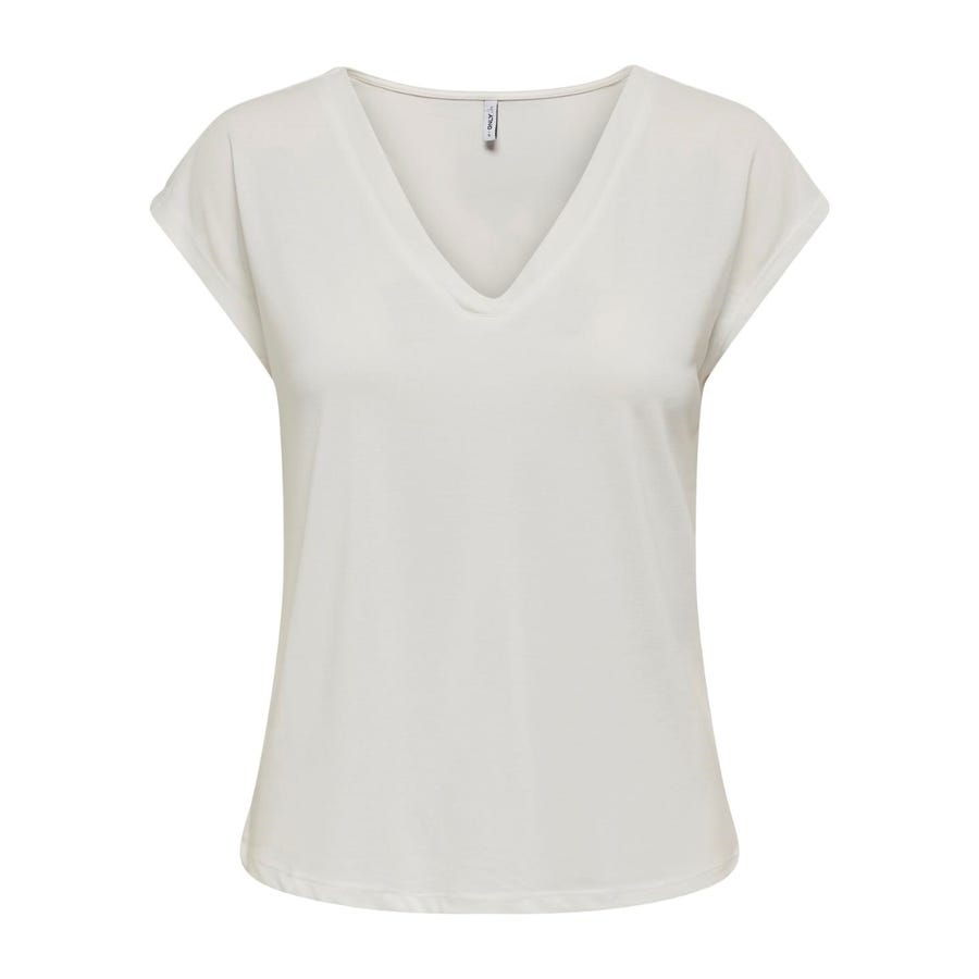 wala Camisetas manga corta Only Onlfree Life S S Mod.V-Neck Top Jrs Noos