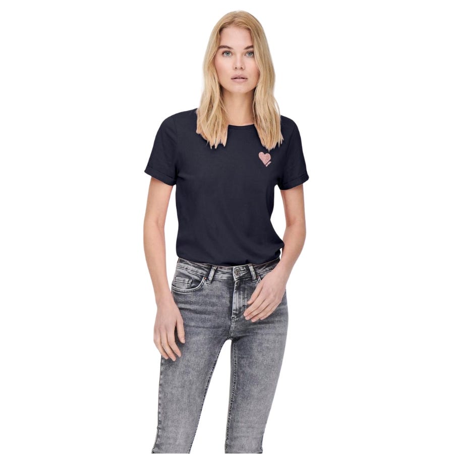 wala Camisetas manga corta Only Onlkita S S Logo Top Noos