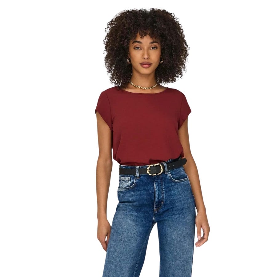 wala Camisetas manga corta Only Onlvic S S Solid Top Noos Ptm