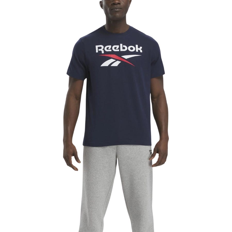 wala Camisetas manga corta Reebok RI Big Stacked Logo Tee