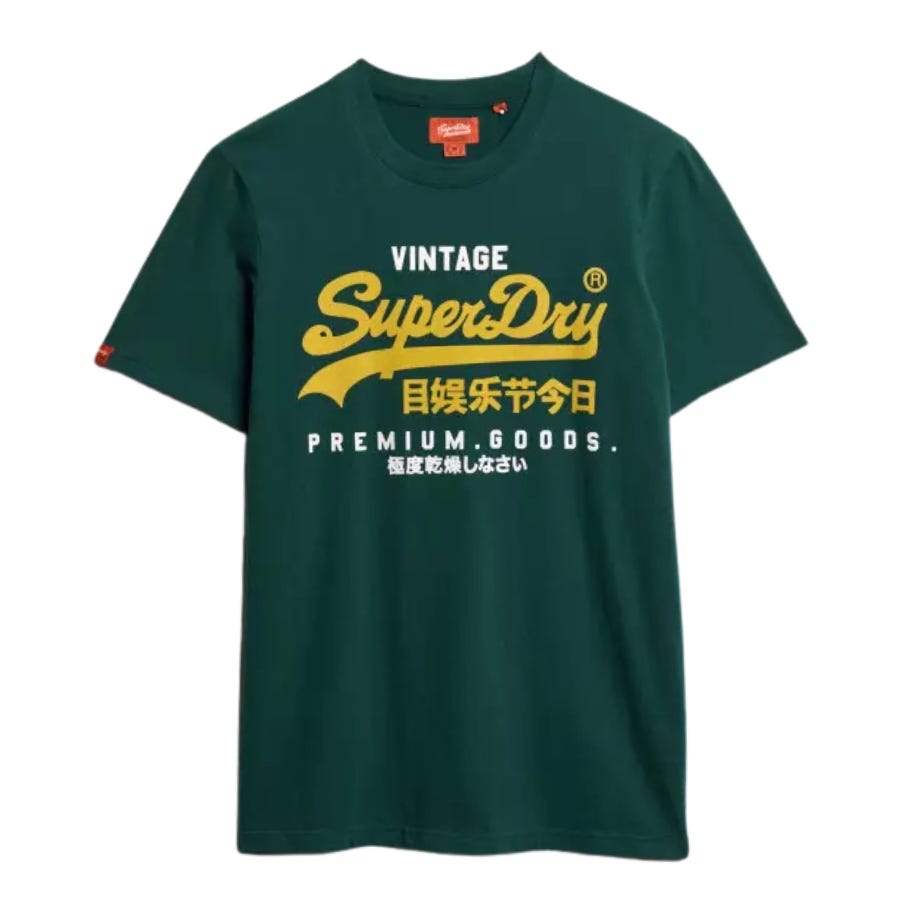 wala Camisetas manga corta Superdry Duo Vintage Logo Tshirt