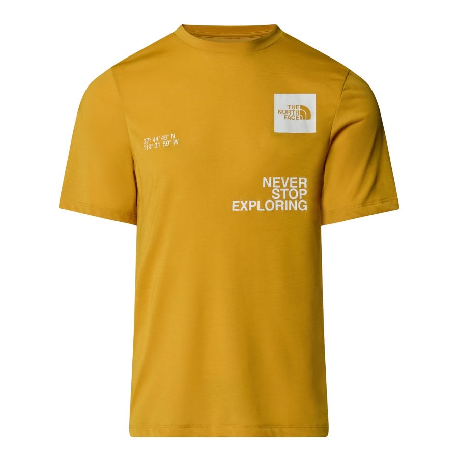 wala Camisetas manga corta The north face M Mountain Foundation Coordinates Tee