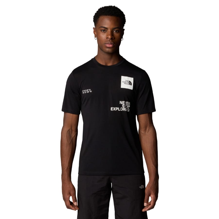 wala Camisetas manga corta The north face M Mountain Foundation Coordinates Tee