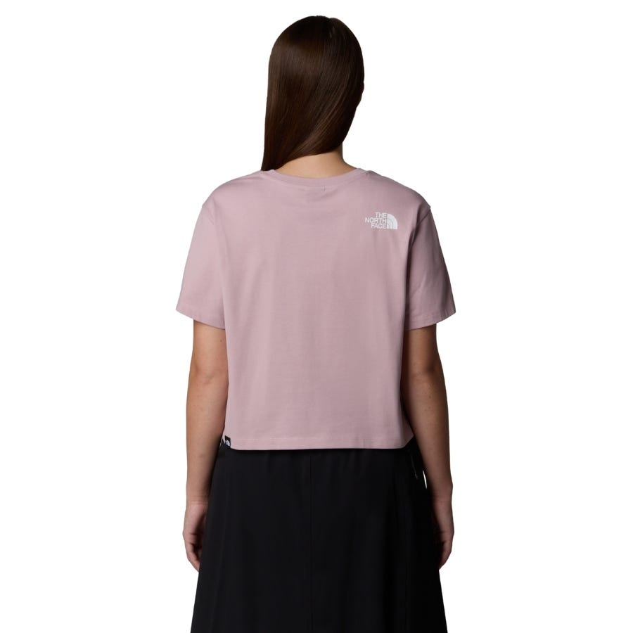Wala Camisetas Manga Corta The North Face W Simple Dome Cropped Slim Tee