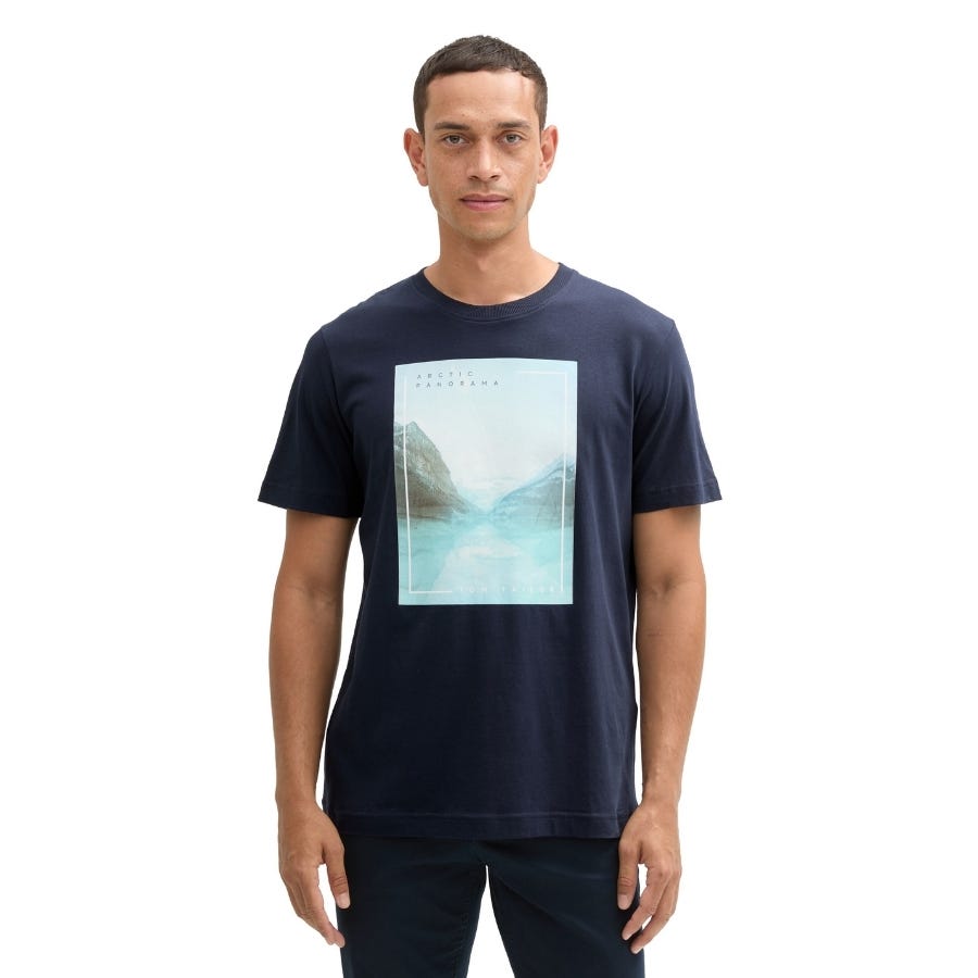 wala Camisetas manga corta Tom tailor Photoprint T-Shirt T-Shirts