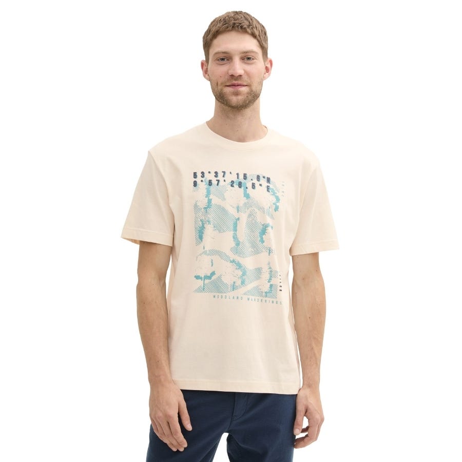 wala Camisetas manga corta Tom tailor Printed T-Shirt T-Shirts