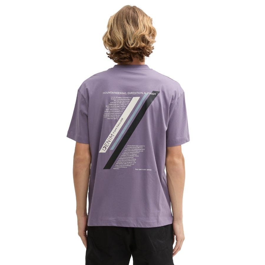 Wala Camisetas Manga Corta Tom Tailor Relaxed Printed T-Shirt T-Shirts