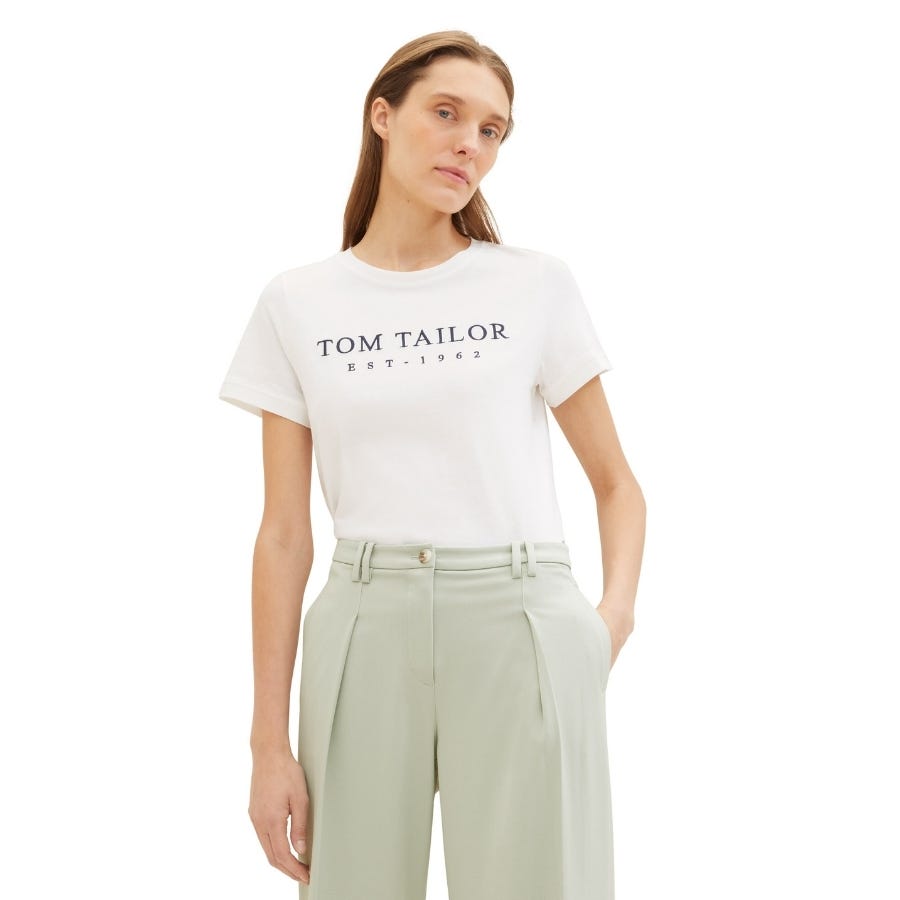 Wala Camisetas Manga Corta Tom Tailor T-Shirt Logo Print