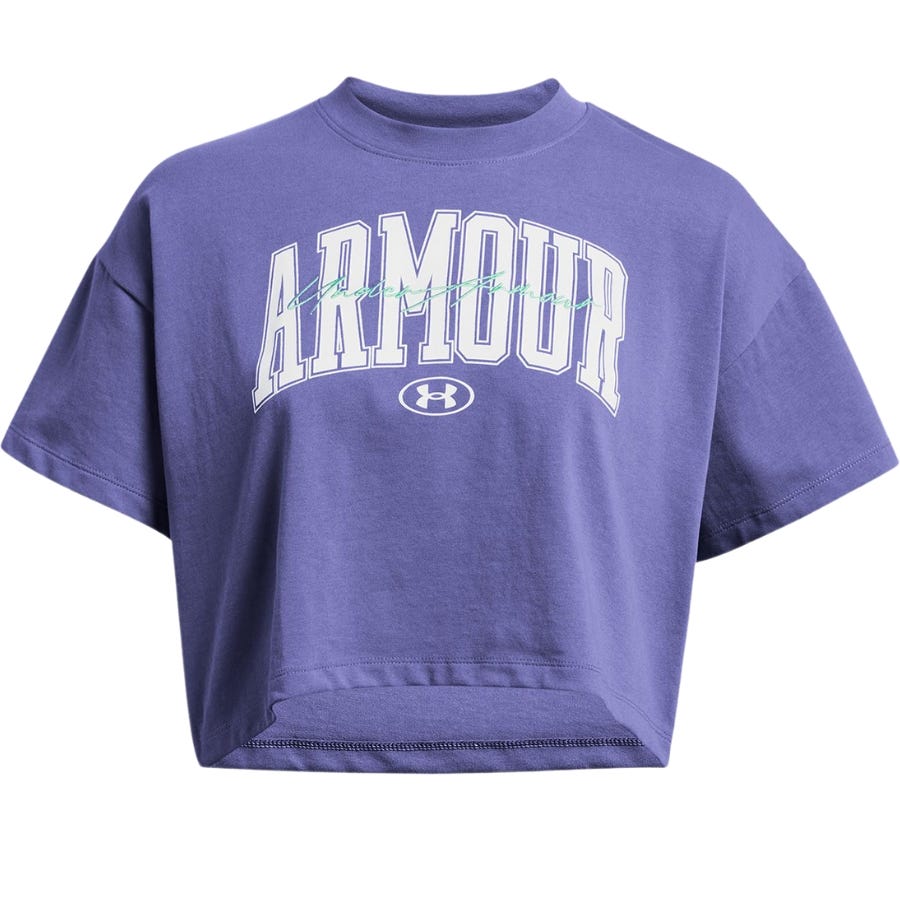 wala Camisetas manga corta Under armour Ua Hw Scripted Wm Crop Ss-Ppl