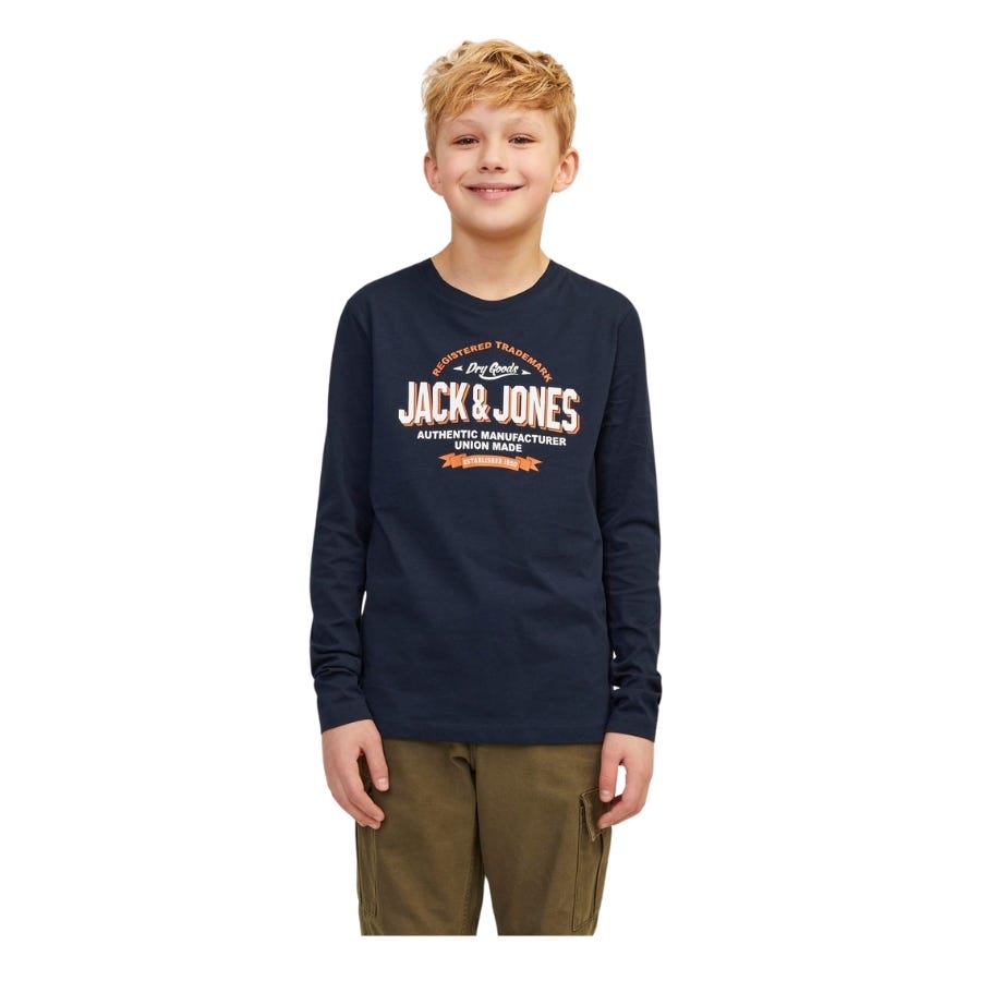 wala Camisetas manga larga Jack & jones Jjelogo Tee Ls O-Neck 2 Col Noos Jnr