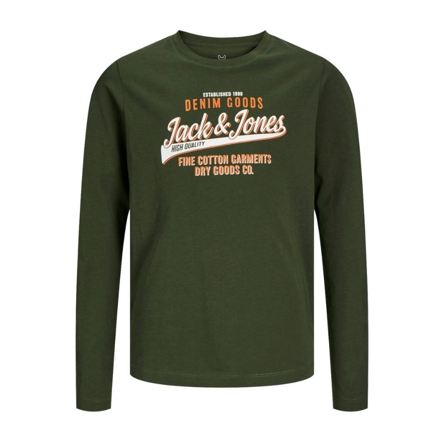 Wala Camisetas Manga Larga Jack & Jones Jjelogo Tee Ls O-Neck 2 Col Noos Jnr