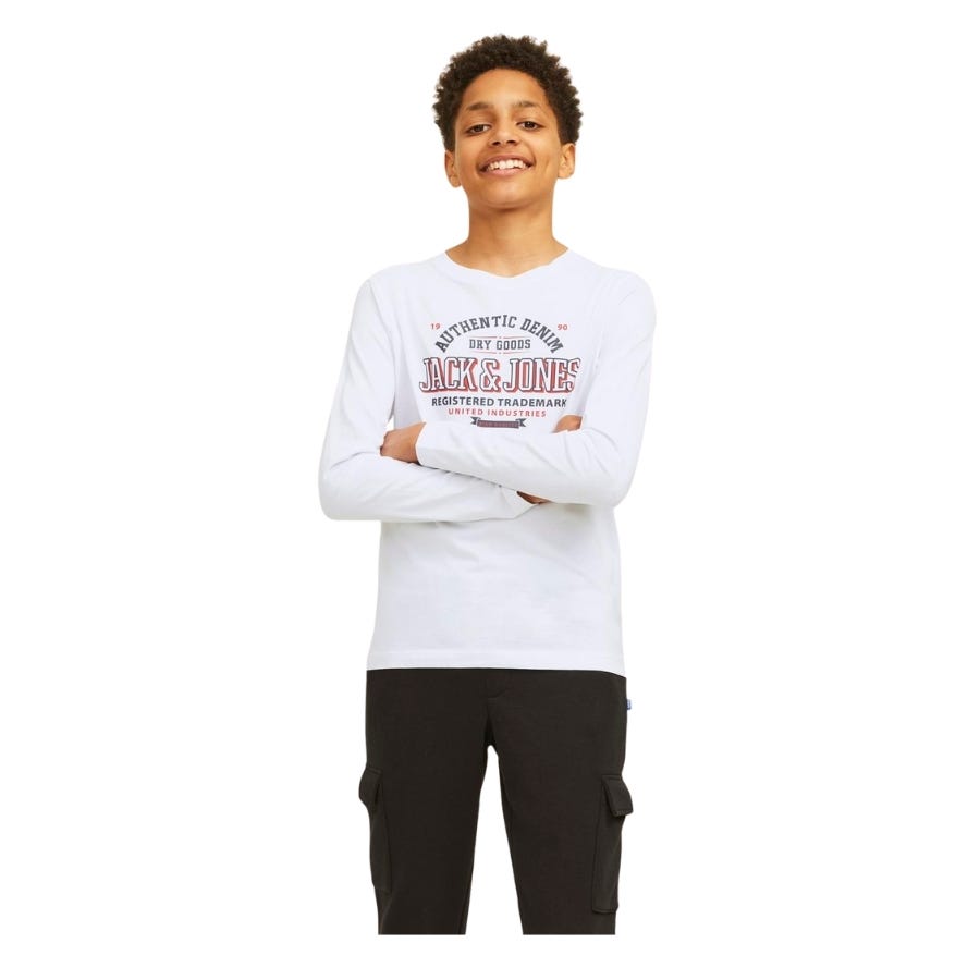 wala Camisetas manga larga Jack & jones Jjelogo Tee Ls O-Neck 2 Col Noos Jnr