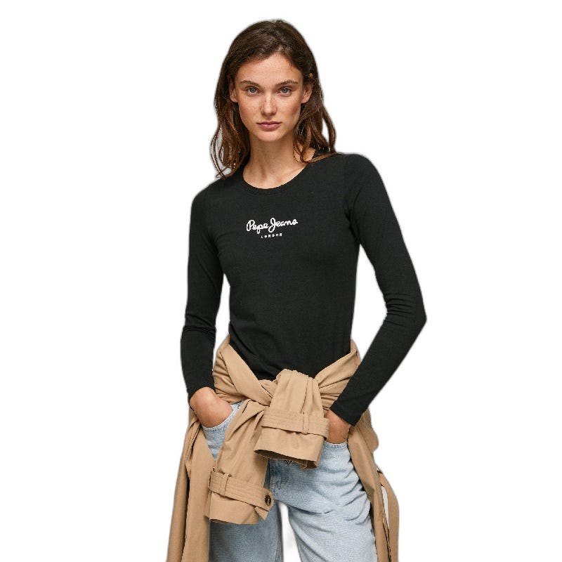 Wala Camisetas Manga Larga Pepe Jeans New Virginia Ls N