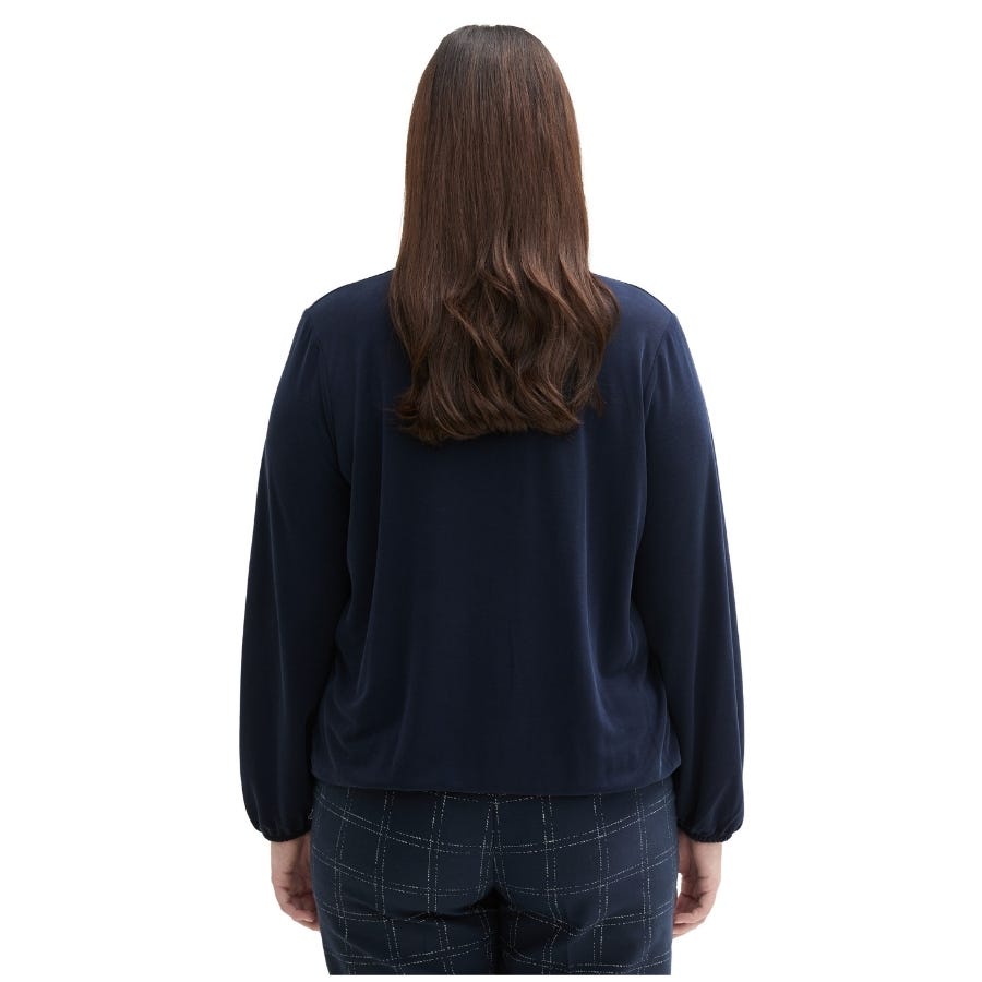 Wala Camisetas Manga Larga Tom Tailor Feminine V-Neck