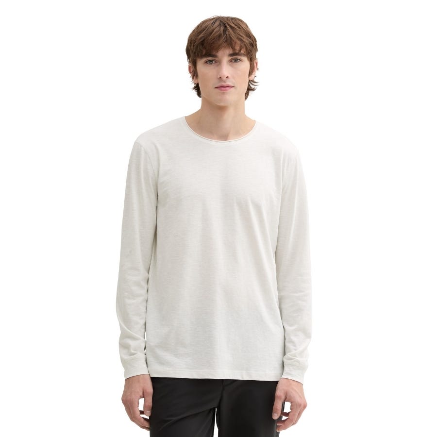 wala Camisetas manga larga Tom tailor Melange Longsleeve T-Shirts