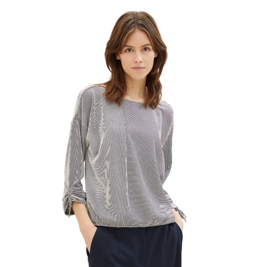 wala Camisetas manga larga Tom tailor Structured Stripe