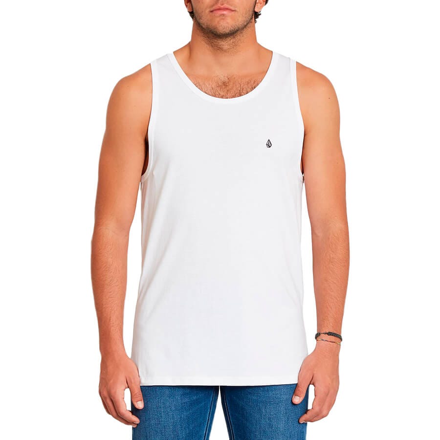 wala Camisetas sin mangas Volcom Circle Blanks Hth Tt