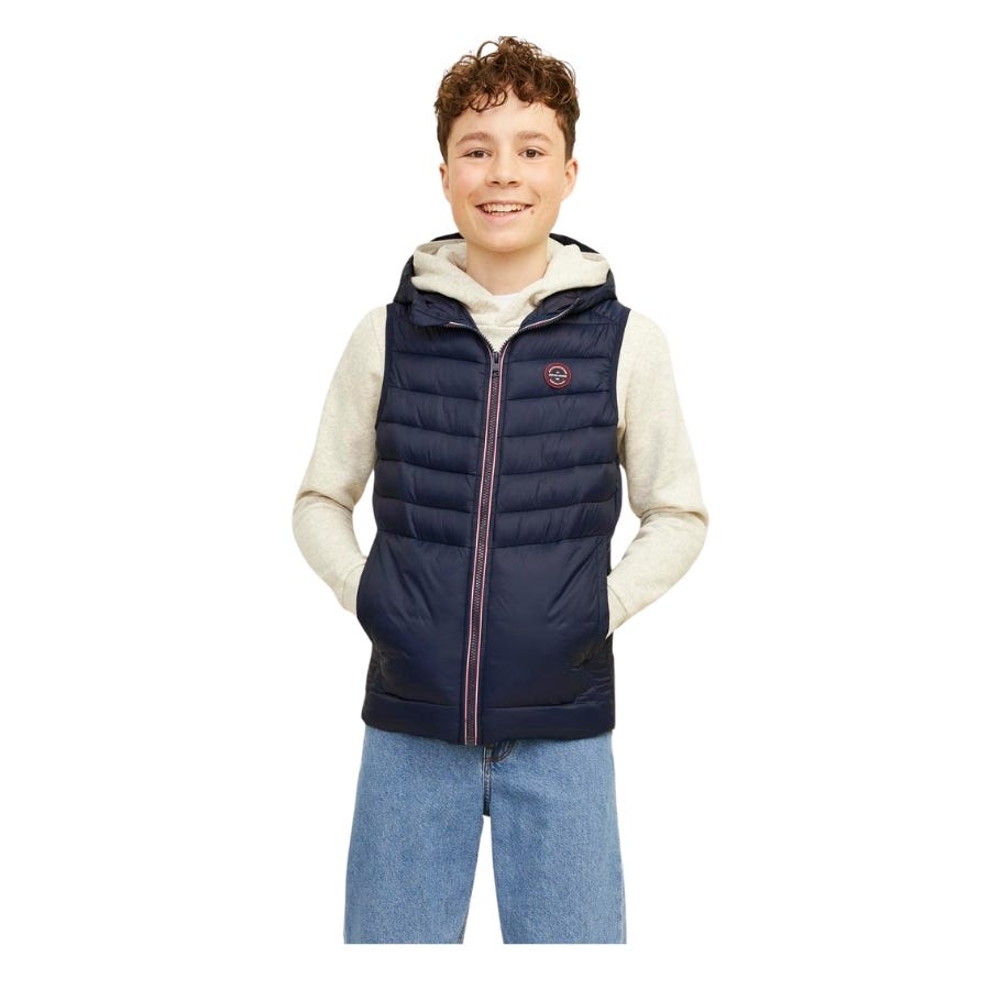 wala Chalecos Jack & jones N.U. Jjesprint Puffer Bodywarmer Hood Noosjnr