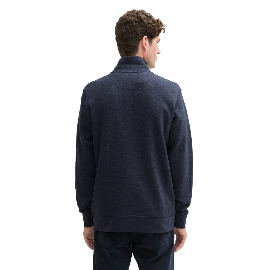 Wala Chaquetas Tom Tailor Basic Stand-Up Sweat Jacket Sweatshirts