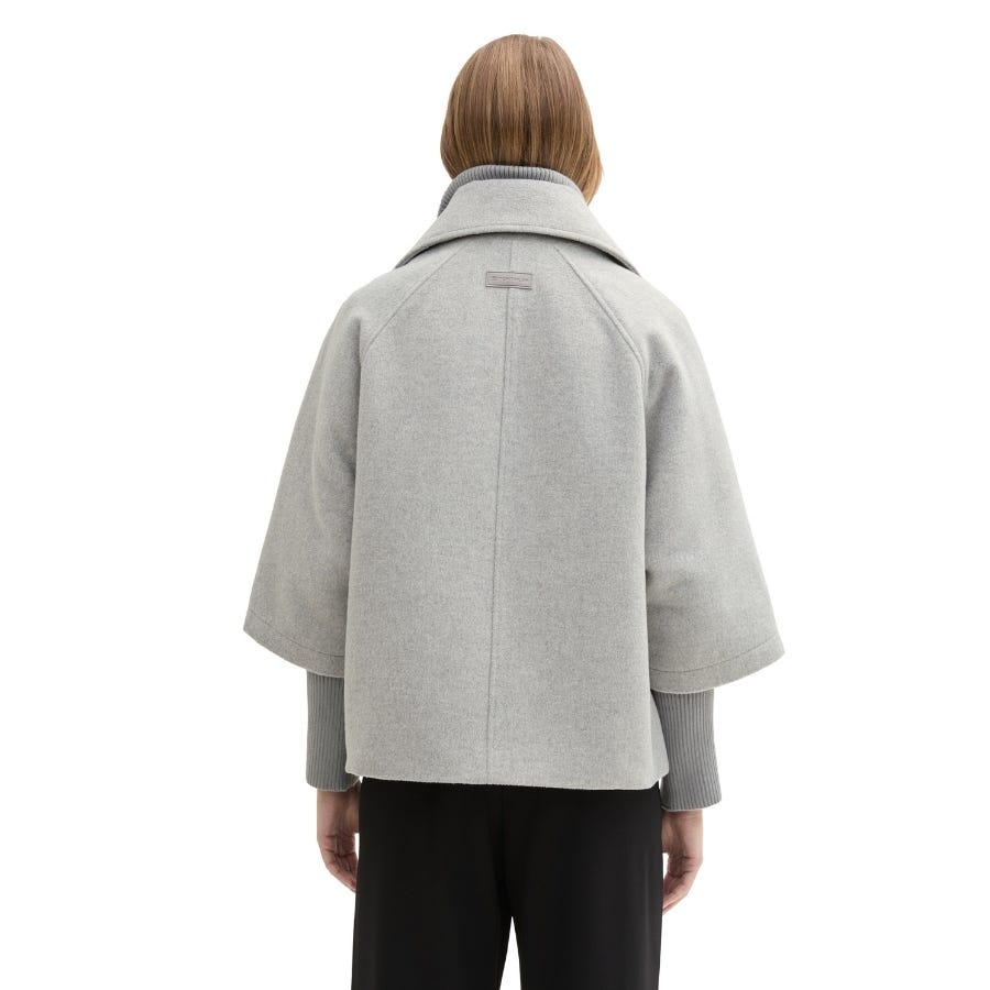 Wala Chaquetas Tom Tailor Padded Cape Jacket Jackets Coats