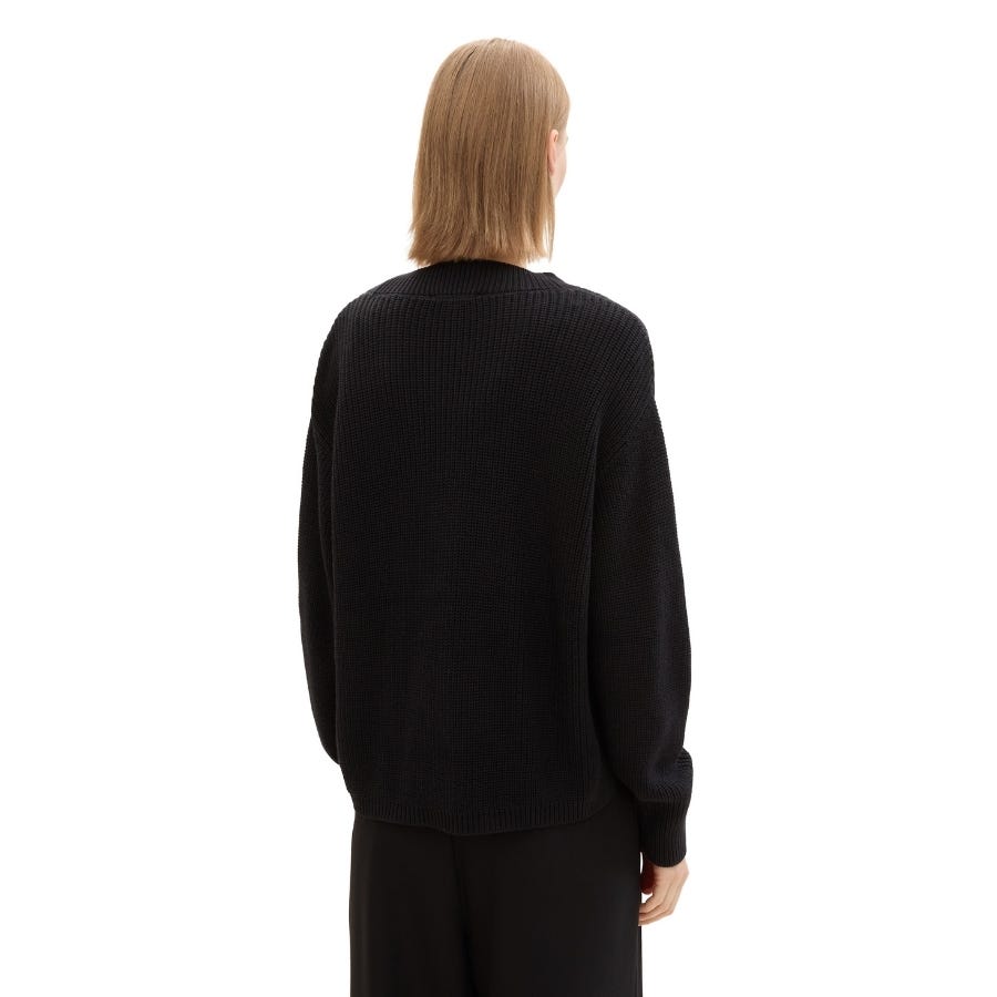 Wala Chaquetas Tom Tailor V-Neck Cardigan Flat Knit Tops