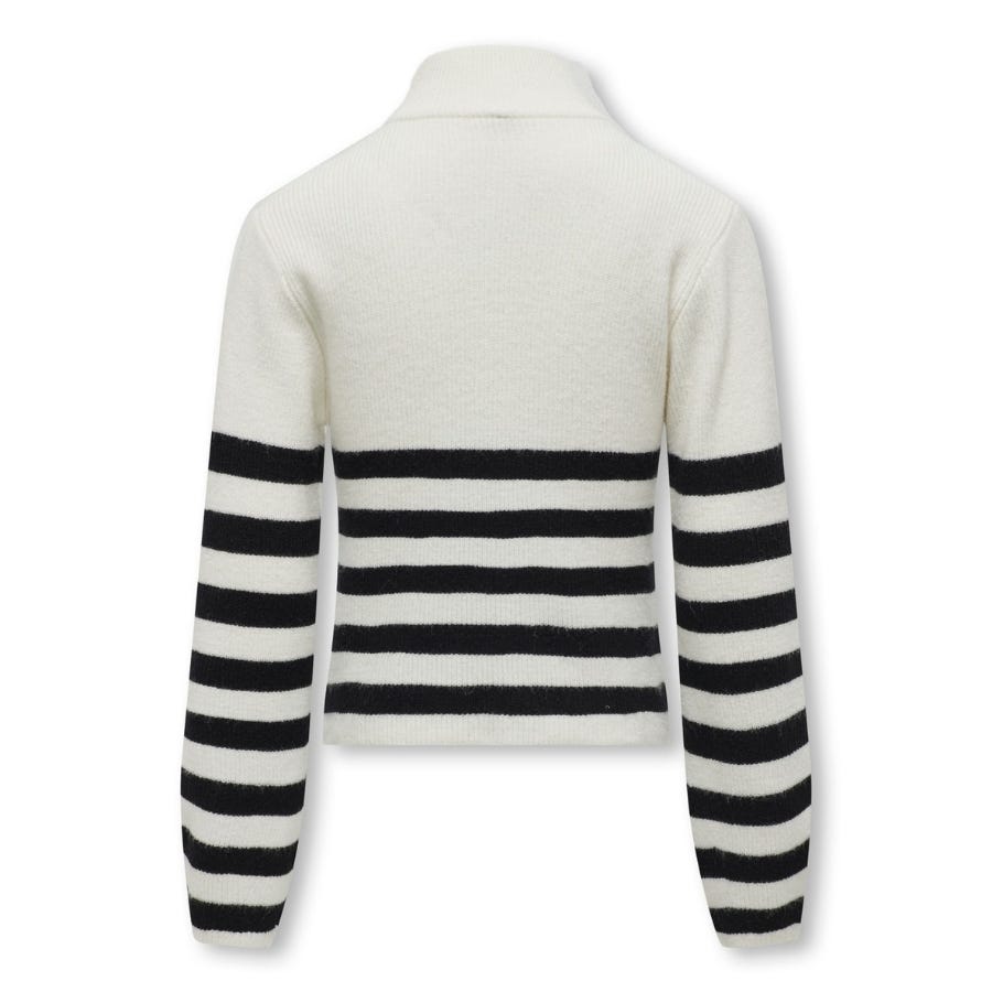 Wala Jerseys Only Kids Kogfranca Half Zip L S Stripe Knt Noos