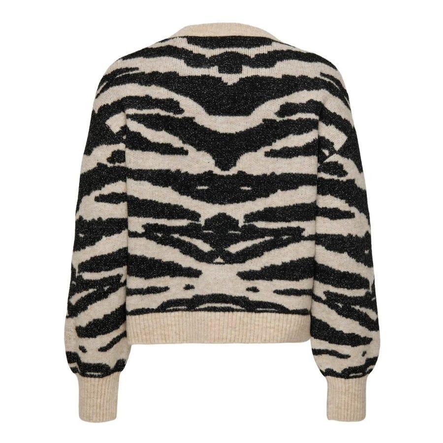 Wala Jerseys Only Onlamber Ls Jq O-Neck Glitter Knt
