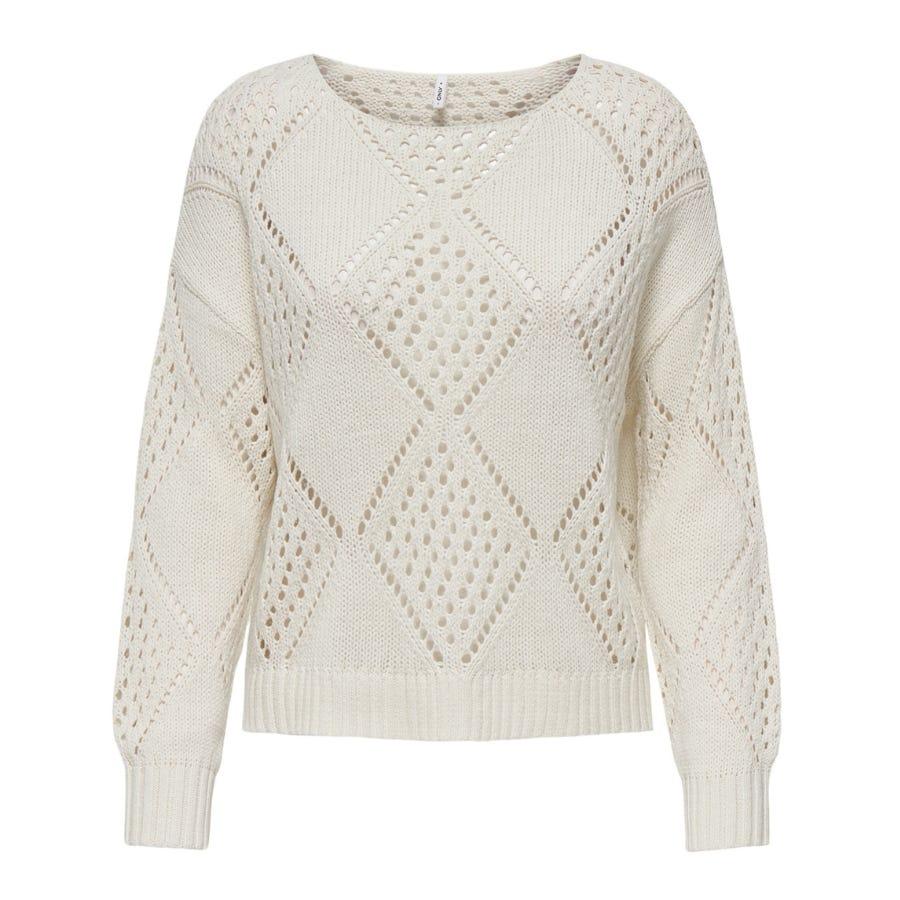 wala Jerseys Only Onlpatricia Ls Structure O-Neck Cc Knt