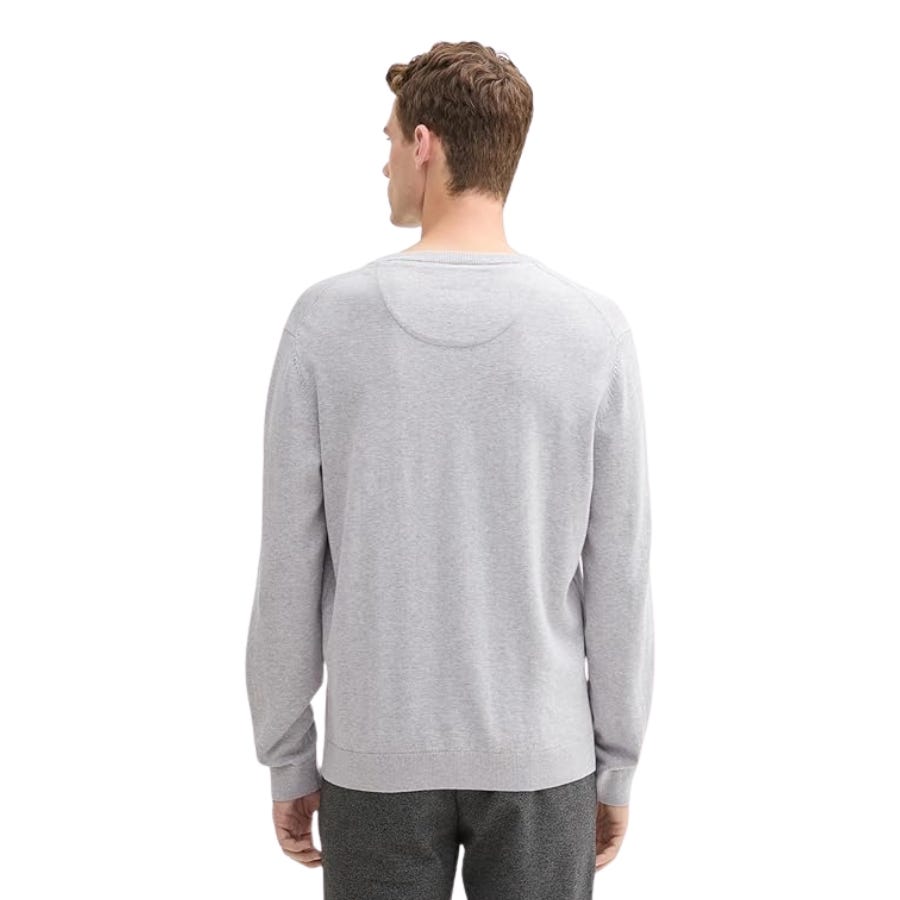 Wala Jerseys Tom Tailor Basic V-Neck Knit Flat Knit Tops